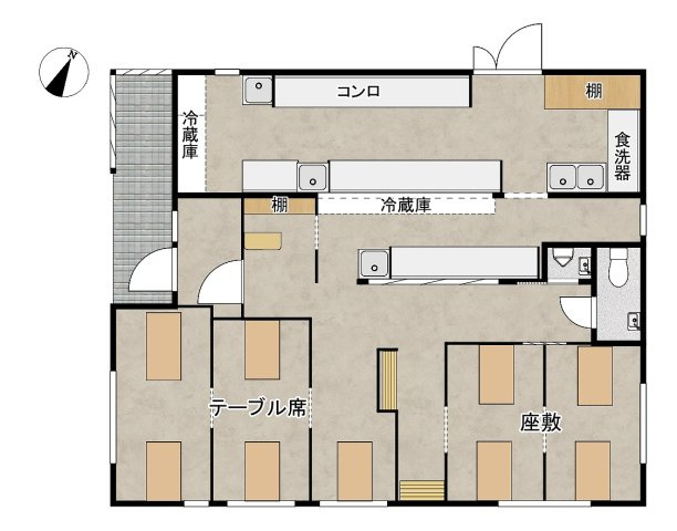 南山　店舗・事務所の外観|きれいな外観です