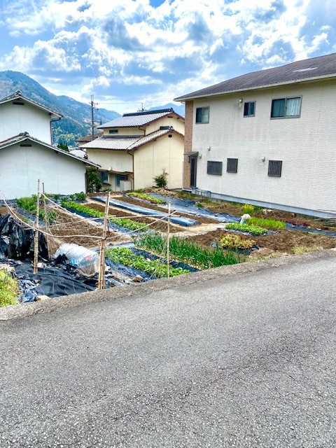 宮置M売地の前面道路含む現地写真