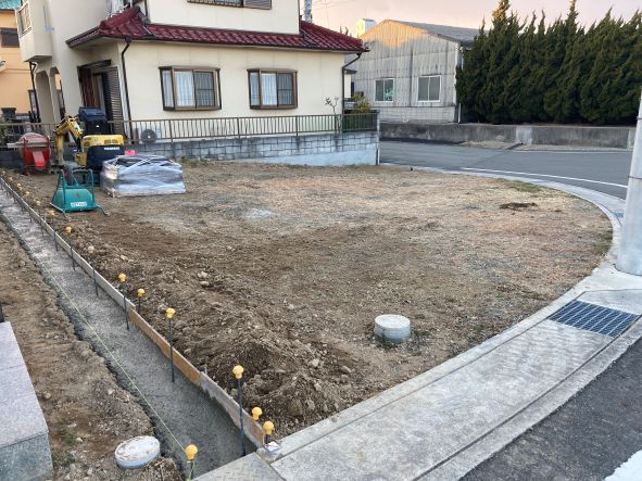 赤穂市中広売土地の外観