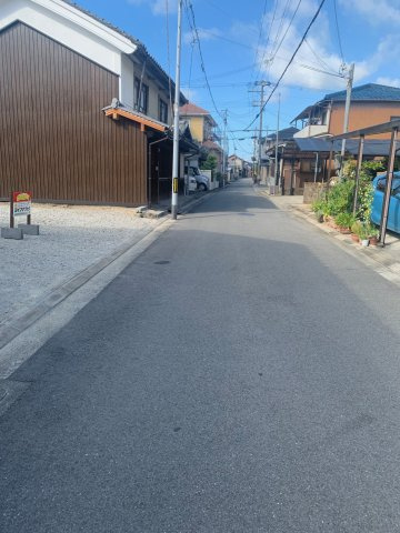 興浜売地Mの前面道路含む現地写真
