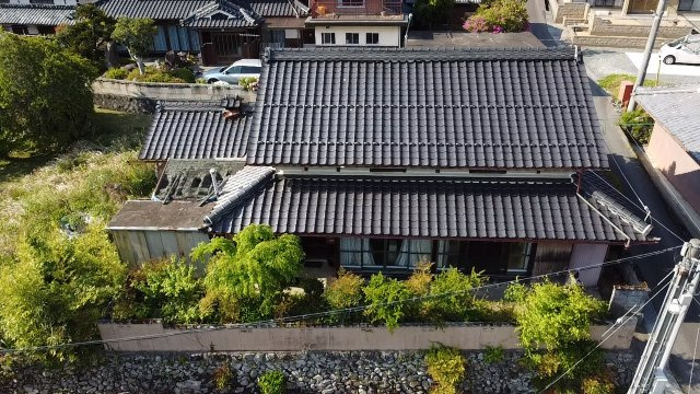 畑内古民家の外観|外観は落ち着いています