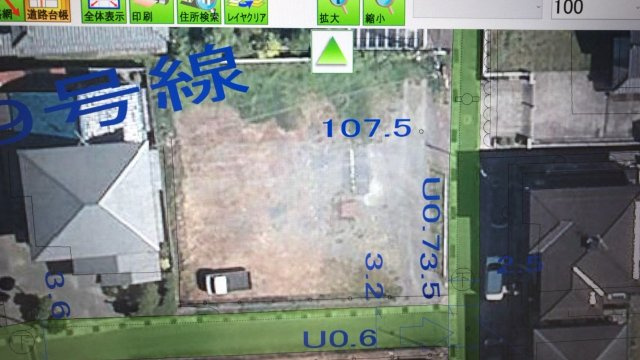 丹波市柏原町柏原の売地の地図
