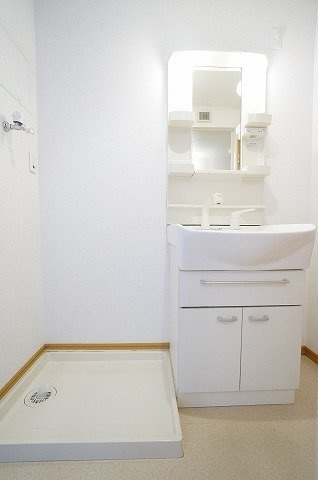 ソレイユルヴァン風呂ヶ沢館の洗面所