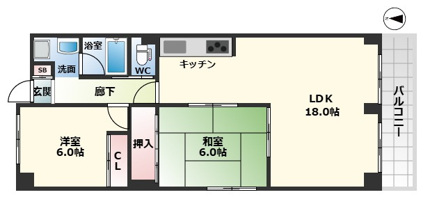 【間取り】 | Uresidence緑地公園
