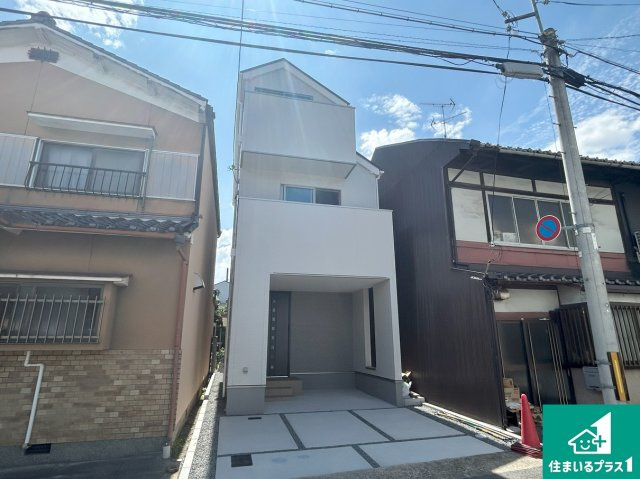 京都市山科区御陵荒巻町　第1期　新築一戸建ての外観|お客様に長く安心して住んでいだだける事にこだわった家づくり！住んでからのアフターサービスにもしっかりと取り組んでいます！