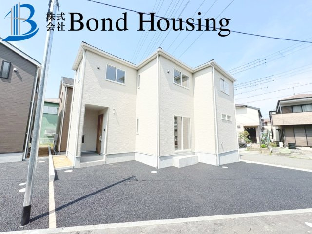 駐車２台　WIC付収納豊富　西区玉津町高津橋　3号棟　新築戸建の外観