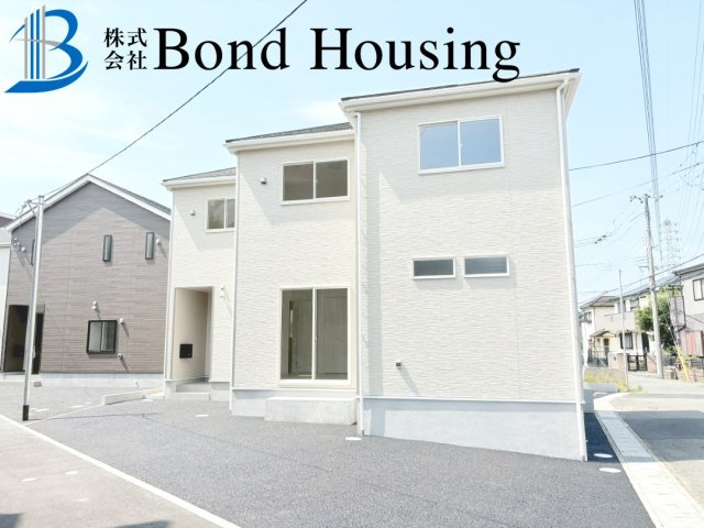 駐車２台　WIC付収納豊富　西区玉津町高津橋　3号棟　新築戸建の外観