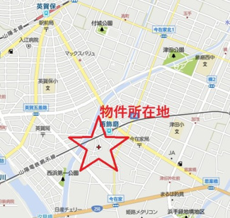 【地図】 | 英賀貸戸建84-54