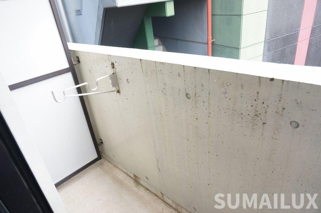 セレザ上水前寺のバルコニー