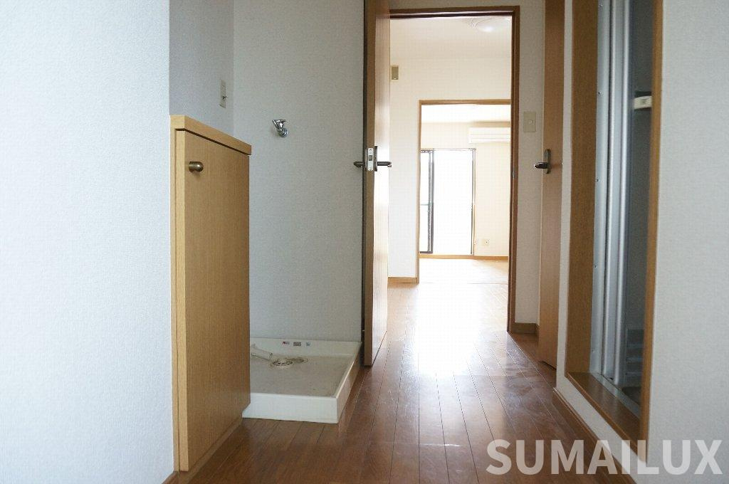 セレザ上水前寺の玄関