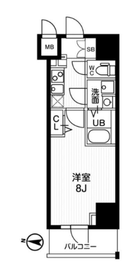 【間取り】 | ジェノヴィア両国Ⅳスカイガーデン