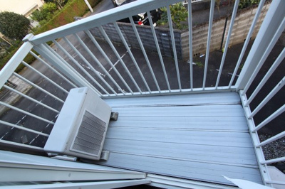 【バルコニー】 | 越路第一コーポナバタ | 写真は2階です