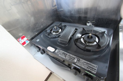 【キッチン】 | 越路第一コーポナバタ | ガスコンロ