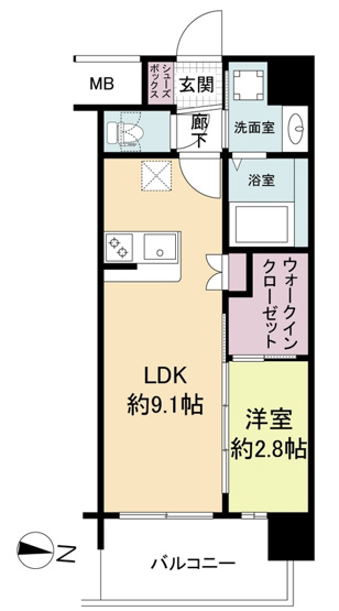 【間取り】 | セレニテ東三国ミラク 