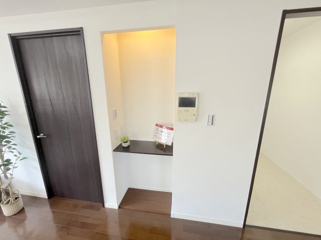 下大利パークマンションの居間・リビング