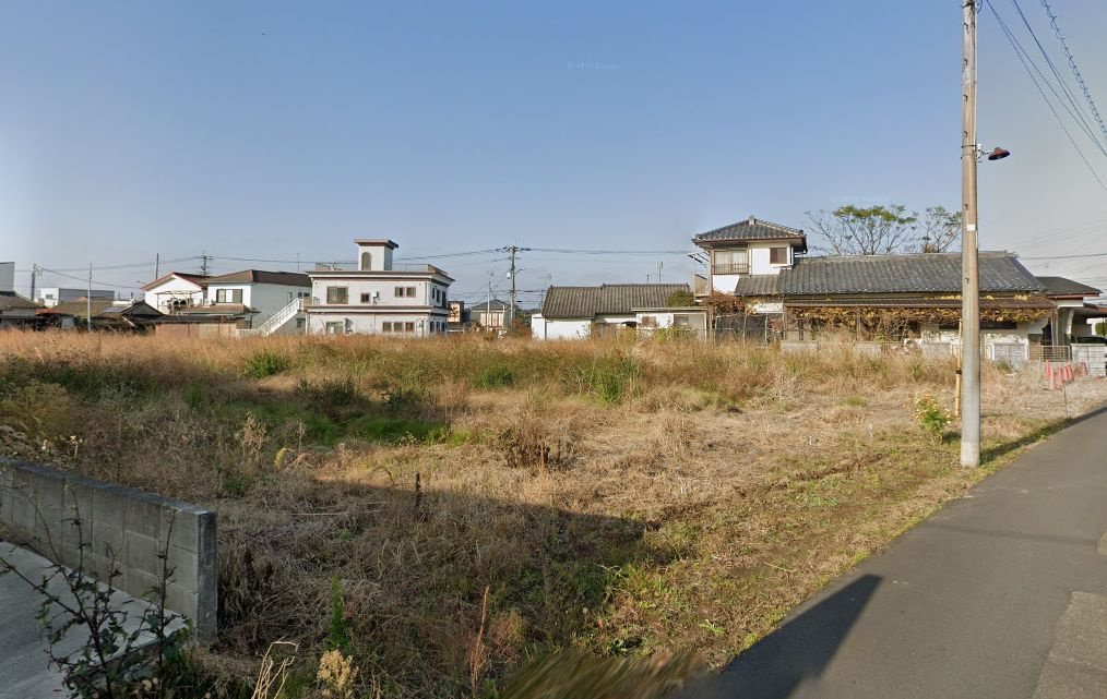 都城市甲斐元町の売地の外観