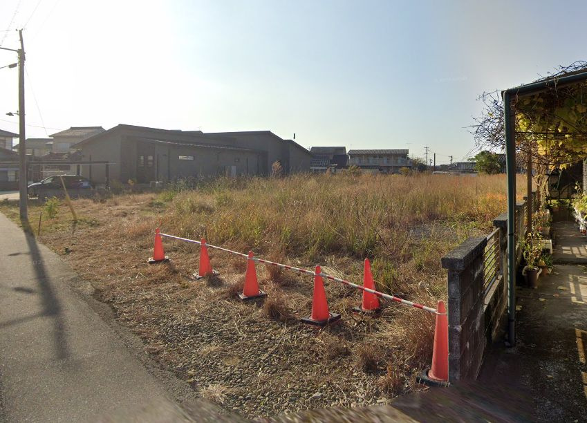都城市甲斐元町の売地の外観