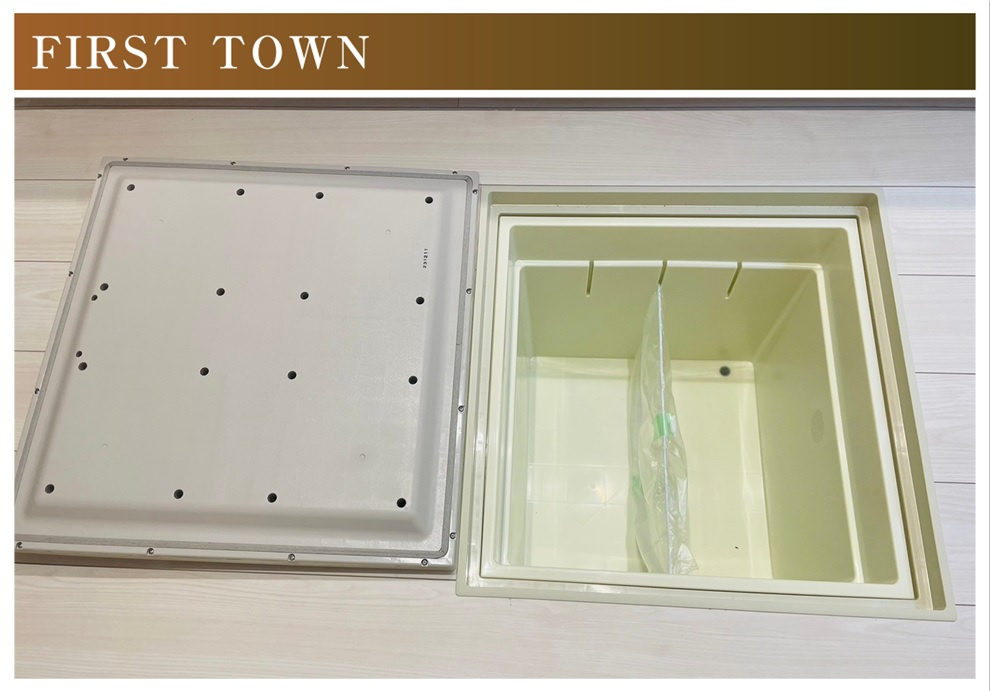 【商談中】ファーストタウン　一宮市第1貴船町　全2区画分譲の収納|床下収納は、デッドペースをうまく活かして収納場所を増やしています。