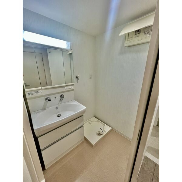 プラチナム　名古屋市賃貸　仲介手数料無料の洗面所