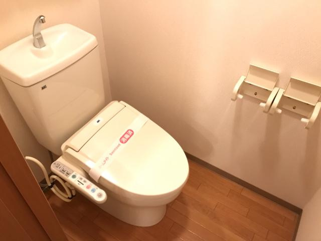 ヒーリングパレスのトイレ|シャワー付トイレ
