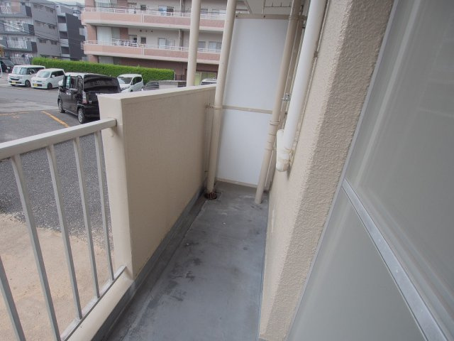 御堂マンションのバルコニー