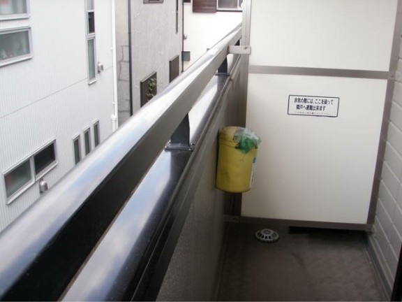 セントラーザのバルコニー