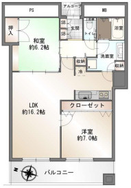 【間取り】 | クロスタワー大阪ベイ