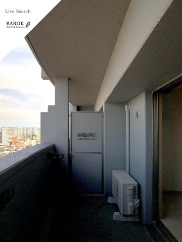 福岡市中央区清川１丁目の賃貸マンションのバルコニー