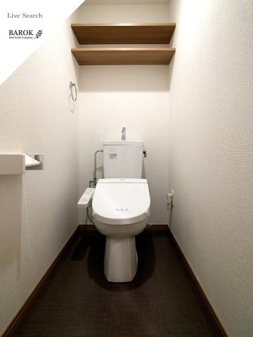 福岡市中央区清川１丁目の賃貸マンションのトイレ