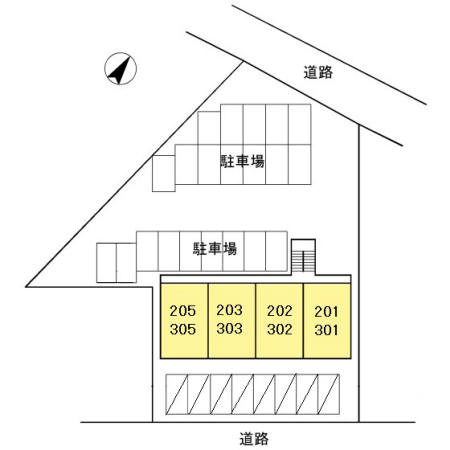 キルトスターの区画図