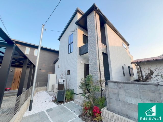 大津市中庄　未入居の外観|お客様に長く安心して住んでいだだける事にこだわった家づくり！住んでからのアフターサービスにもしっかりと取り組んでいます！