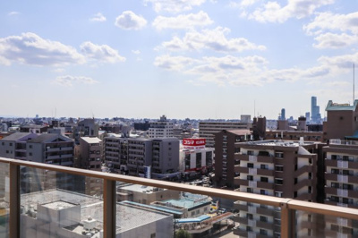 【展望】 | ラフィーネ北巽 | 開放的な眺めをお楽しみいただけます♪