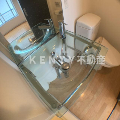 【洗面所】 | ＭＯＤＵＬＯＲ池上 | 脱衣スペースもあります