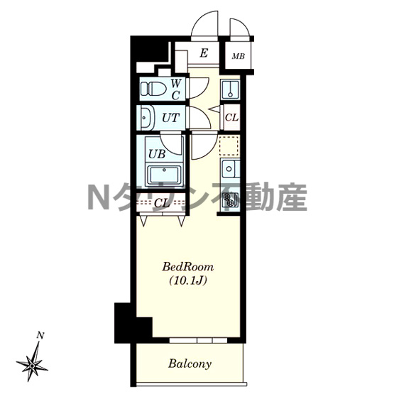【間取り】 | ノヴェル新栄 | 間取り図です