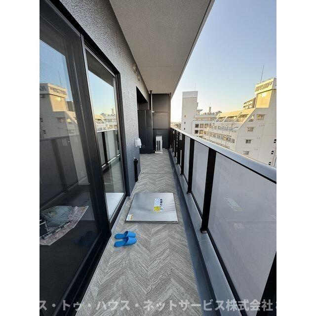 ザ・パークハウス松戸本町のバルコニー
