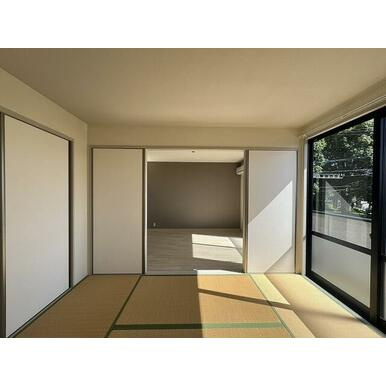 熊本市東区長嶺東４丁目のアパートの和室