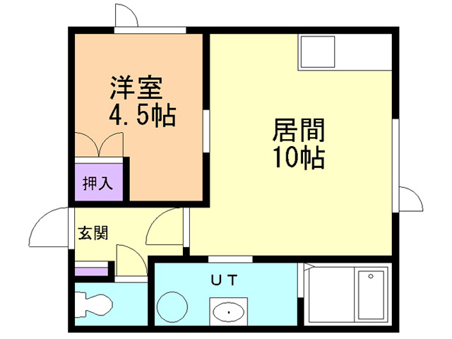 パシオン恵の間取り