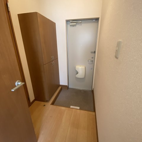 パシオン恵の玄関