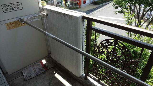 アメニティ高坂のバルコニー