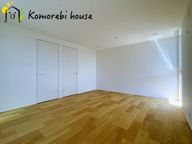 上尾市井戸木　新築一戸建て　の寝室|ゆとりの広さです