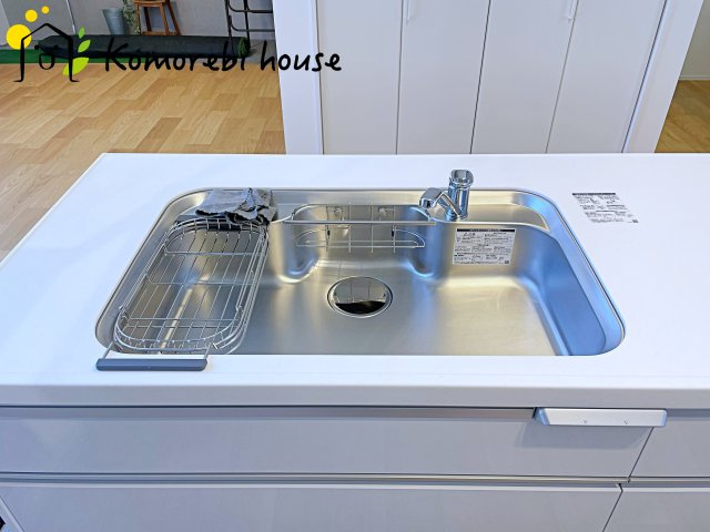 上尾市井戸木　新築一戸建て　のキッチン|きれいなキッチンです