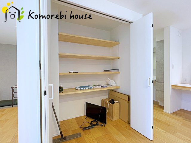 上尾市井戸木　新築一戸建て　の収納|大きなものも収納できそうです