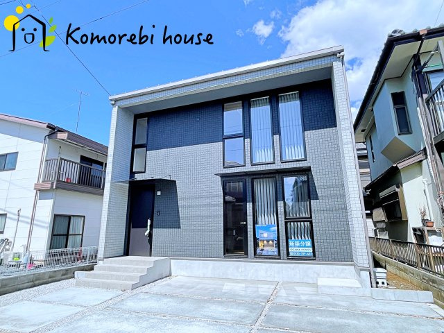 上尾市井戸木　新築一戸建て　の外観|おしゃれな外観です