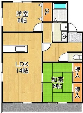 メゾントワエモアの間取り