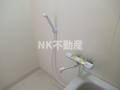 【浴室】 | 第2東大阪村橋マンション（瓢箪山賃貸） | シャワー付きです