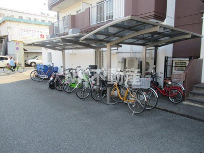 【その他】 | 第2東大阪村橋マンション（瓢箪山賃貸） | 駐輪場です