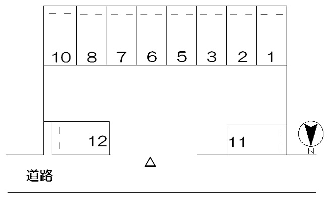 【区画図】 | 秋篠三和町Yモータープール