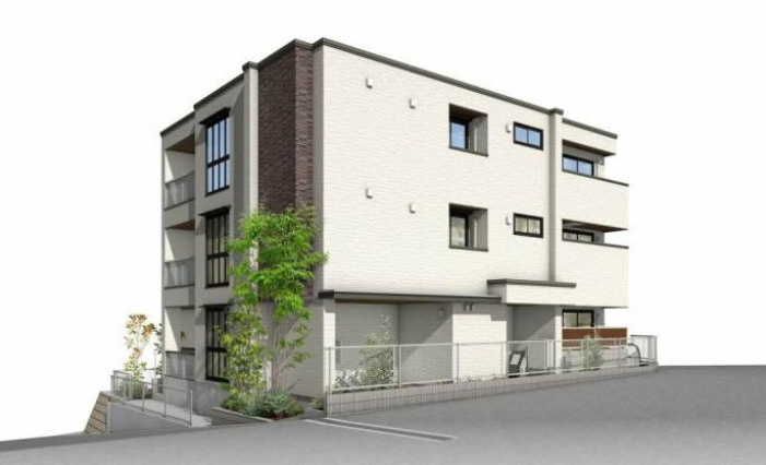 Avenir旭ヶ丘の外観パース