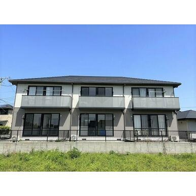 熊本市東区長嶺東５丁目のアパートの外観