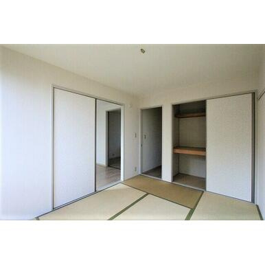 熊本市東区長嶺東５丁目のアパートの和室